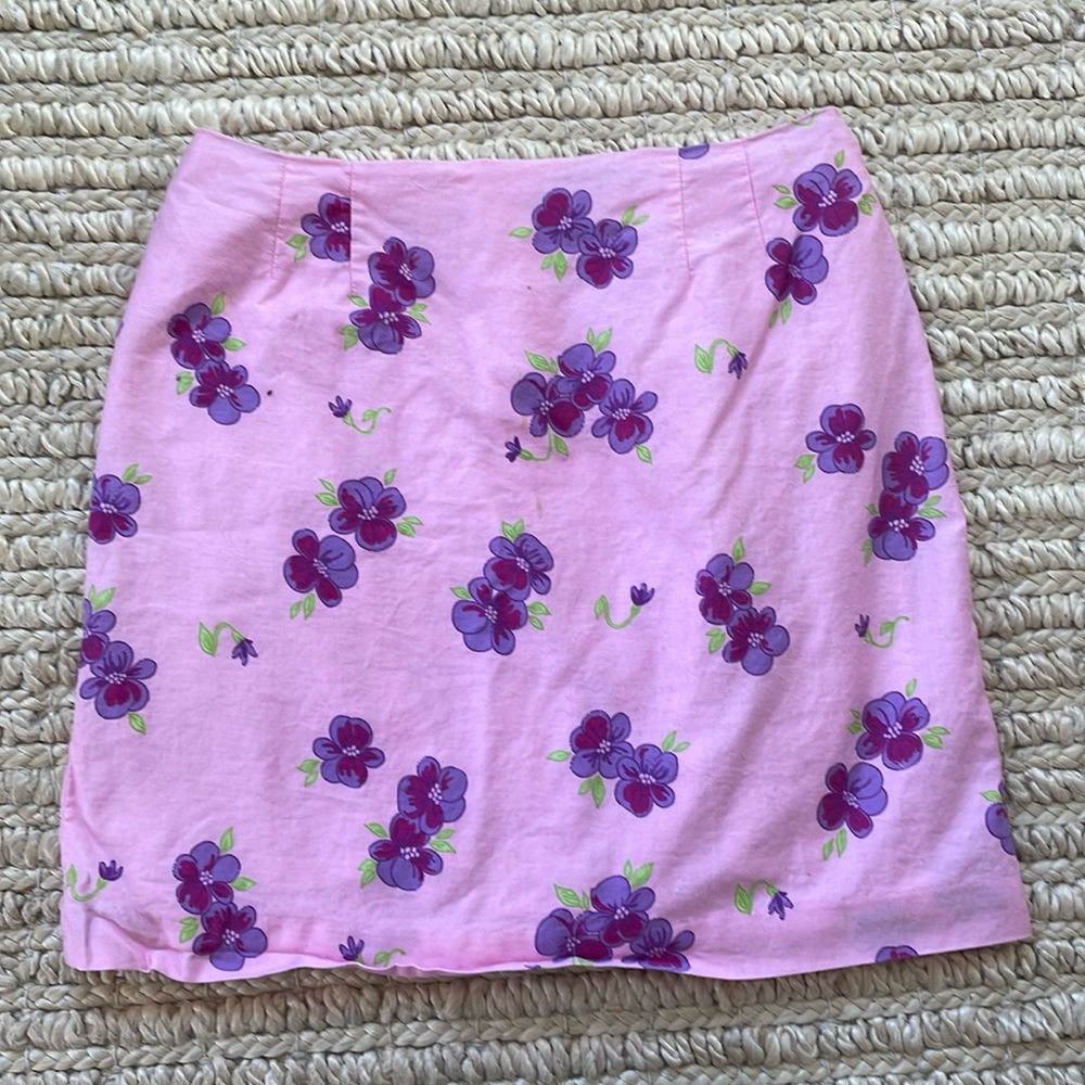 Lilly Pulitzer 100% cotton skirt. Size 14